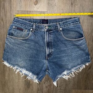 Vintage Tommy Hilfiger Jeans denim cut off shorts